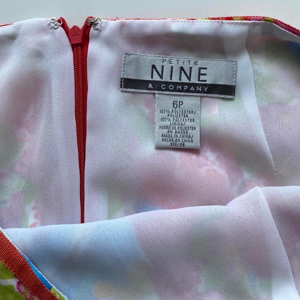 Nine & Company Bright Floral Summer Skirt - Picture 6 of 6